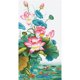 thumbnail image 1 of Thread Nine Fish Painting Lotus punto de cruz completo 11CT algodón DIY Kits contados Hugtrwg Para estrenar, 1 of 9