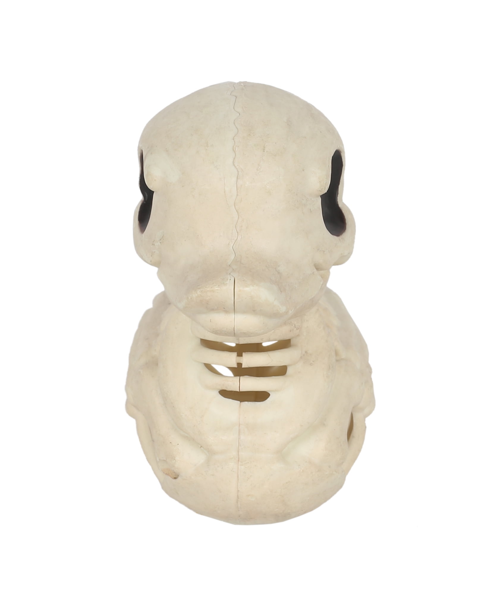 Way To Celebrate Halloween Skeleton Duck, Bone Color Plastic Decoration