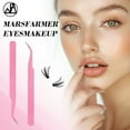 thumbnail image 3 of Marsfarmer 640pcs Lash Clusters Kit - 9-16mm 40D+50D D Curl Individual Lashes Clusters, DIY False Eyelashes Clusters Extension, Natural Fluffy Lashes Extension with Lash Cluster Applicator Tweezer, 3 of 7