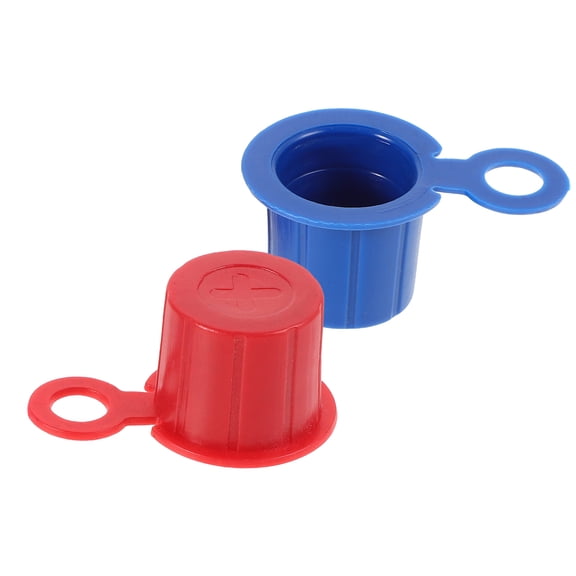 Supvox Battery Terminal Protector Caps 1 Pair Plastic Covers for Car, Marine, and Vehicle Battery