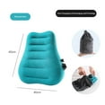 thumbnail image 1 of Inflatable Lumbar Support Pillow for Travel Seat and Office Chair, Back Support Pillow for Airplane Travel and Car, Lumbar Pillow for Lower Back Pain Relief and Improve Posture, Easy to Carr, 1 of 5
