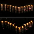 thumbnail image 2 of Langgg Black Flameless LED Candle Flickering Tea Light Candle for Wedding Decor Style A 1Set, 2 of 6