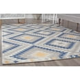 thumbnail image 6 of Soleil BR30L Sunset Tribal Moroccan gray Area Rug, 8'9"x12', 6 of 9