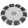 thumbnail image 3 of Daboolka Rueda omnidireccional Rueda universal omnidireccional de 4 pulgadas Piezas de robot industrial, 3 of 8