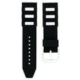 thumbnail image 2 of 26MM SILICONE RUBBER DIVER BAND STRAP FOR SWISS LEGEND MILITARE 6611 BLACK, 2 of 2