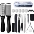 thumbnail image 1 of Stainless Steel Foot File Kit, Removes Hard And Dead Skin And Foot Care Kit, 1 of 5