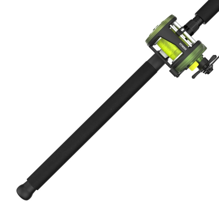 Zebco Green Big Cat 8-Ft Fiberglass Rod and 500 Size Reel, Right