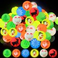 thumbnail image 1 of Pelotas hinchables que brillan en la oscuridad para Navidad, relleno de medias, juguetes para niños, regalos de juego de fiesta de cumpleaños, pelota que rebota de goma, 10/20/50 Uds.（Mix 10pcs, 1 of 5