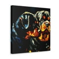 thumbnail image 5 of "Rottweiler in Repose" - Canvas, 5 of 25