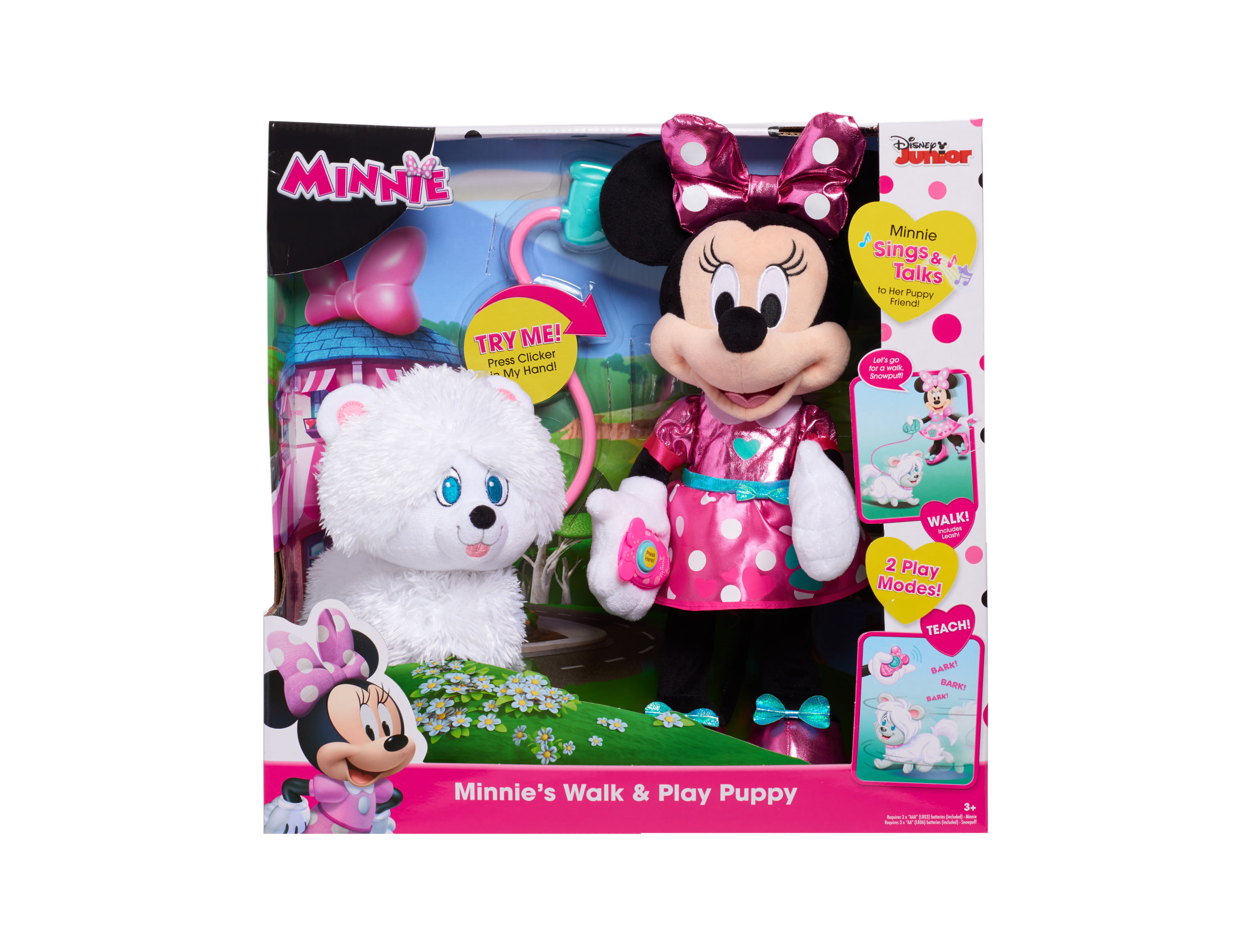 minnie mouse walking toy