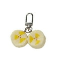 thumbnail image 2 of Fruit Theme Keychain for Everyday Carry, Miniature Food Key Ring Accessory, Cute Gift for Friends Couples Classmates(Banana), 2 of 7