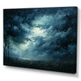 thumbnail image 2 of Designart "Raging Storms Painting I" Landscapes Wall Art Living Room, 2 of 5