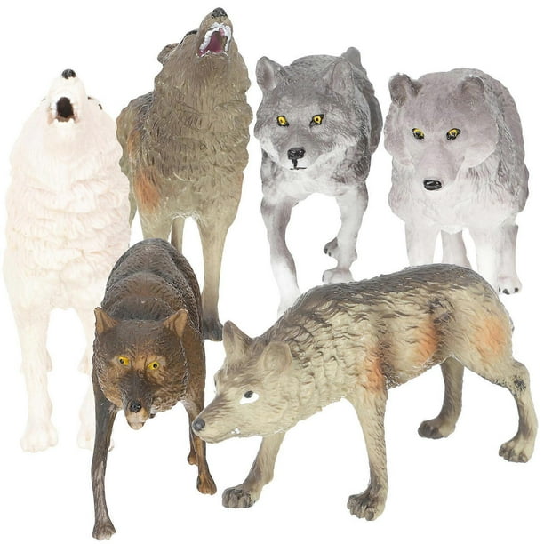 Animal Figurine Miniature Models Kids Toys Daily Playing Abs Assorted Color Attention Improvement 7Pcs
