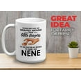thumbnail image 2 of Grandma Mug White 15Oz - Little Fingers Nene - Grandma Family Birthday Granddaughter Grandson, 2 of 7