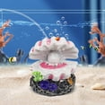 thumbnail image 3 of mdesiwst Aquarium Bubbler Shell, Resin Volcano Coral Air Pump Bubbler, Fish Tank Decoration for Fish Shrimp Crab Betta Tank, 3 of 8