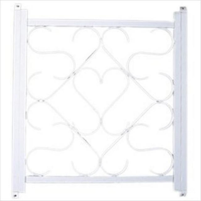 Camco 43997 Grille de Luxe pour Porte Moustiquaire - Blanc