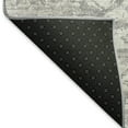 thumbnail image 3 of Addison Rugs Mayfield Washable Traditional Serpentine Gray Rectangle Rug, 5' x 7'6", 3 of 6