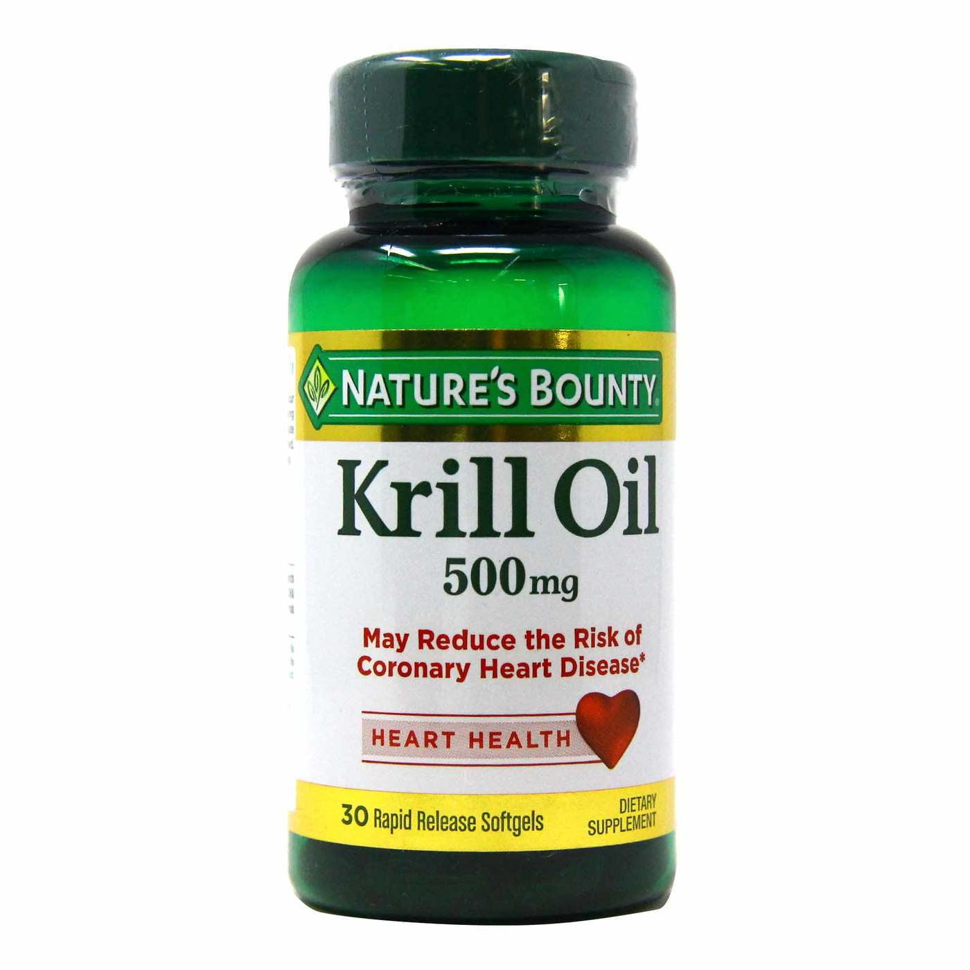 Natures Bounty Krill Oil 500 Mg 30 Softgels