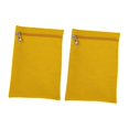 thumbnail image 2 of 2 bolsillos cosidos con cremallera para viajes, bolsillos de seguridad, funda para teléfono, interiores invisibles versátiles para sudaderas Amarillo, 2 of 7