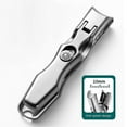 thumbnail image 3 of UltraSharpenStainlessSteelNailClippersPortableSafetyNailClippersForThickNailsWithLockManicureTool, 3 of 5
