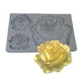 thumbnail image 1 of AMERTEER Silicone Fondant Molds Exquisite Flower DIY Handmade DIY Candle Resin Crafts Cake Decorating Tools for Kitchen Durable, 1 of 3