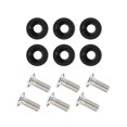 thumbnail image 4 of Oubit License Frame Gasket,6Pcs M8 Universal Gasket Fender Bumper Washer Car Modification Gasket Leading Edge Technology, 4 of 9