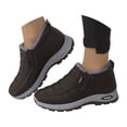 thumbnail image 2 of AUDeals Women Hiking Boots, Waterproof Snow Boots, Wide Toe Box Winter Shoes with Fur Lining for Cold Weather (Coffee, 10), 2 of 9