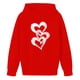 thumbnail image 4 of Sudaderas con capucha para niños y niñas, sudaderas casuales de manga larga, lindas sudaderas de gran tamaño con bolsillo de polar, chaquetas para niñas, 4 of 4