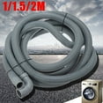 thumbnail image 2 of Universal Washing Machine Dishwasher Drain Waste Hose Extension Pipe 2m, 2 of 3