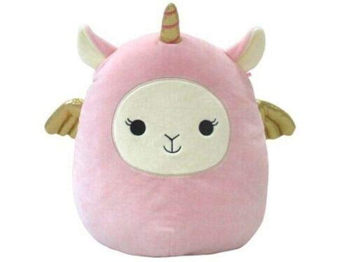 11” Squishmallow Alice The Pink Llama Pegacorn Plush 2021 Easter Kellytoy for sale online 