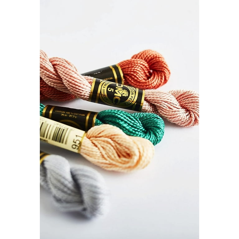 DMC Embroidery Floss - Dark Shell Pink (117), 6-Strand Cotton, 8.7 Yard Skein