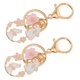 thumbnail image 5 of YSNOOWE 2Ud Llavero Japonés De Con De Cerezo Para Decorar Llaves Y Accesorios Personales, 5 of 8