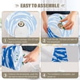 thumbnail image 4 of Ryvnso LED Bedside Table Lamp Fishes Bedroom Desk Lamps Nightstand Lampshade M, 4 of 7