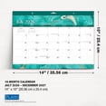 thumbnail image 6 of Crackled Blush | 2027 14x10" 18 Months Desk Pad Calendar | July 2026 - December 2027, 6 of 9