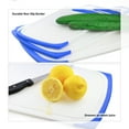 thumbnail image 3 of Belwares Plastic Cutting Boards Set of 3, with Non-Slip Feet & Deep Drip Juice Groove, 3 of 5