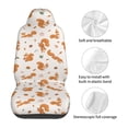 thumbnail image 5 of Fuzoiu Cute Squirrel Fall Print Seat Covers Set, Car Seat Covers Front Seats, Car Seat Protector, Car Seat Cushion, Seat Covers Carseat Cover Universal Fit for Most Cars, 5 of 7