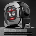 thumbnail image 5 of 5M/7.5M/10M Fluorescent Steel Tape Measures Carbon Steel Metric Ruler Precision Measuring Tape, 5 of 5