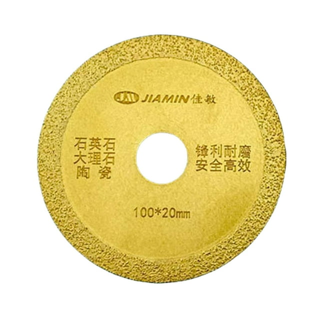 DYNWAVECA Grinding Disc Diamond Grinding Wheel Multipurpose Cutting Disc Wheel for Mini Angle Grinder Accessories Engraving Woodworking , Round