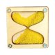 thumbnail image 1 of Accesorio de reloj de arena de madera para tablero de actividades, material práctico para enseñar habilidades para viajes Amarillo, 1 of 7