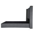 thumbnail image 3 of Box Base cama Matrimonial + Cabecera Planx Gris Carbón + Almohada 2Pack + Frazada, 3 of 7