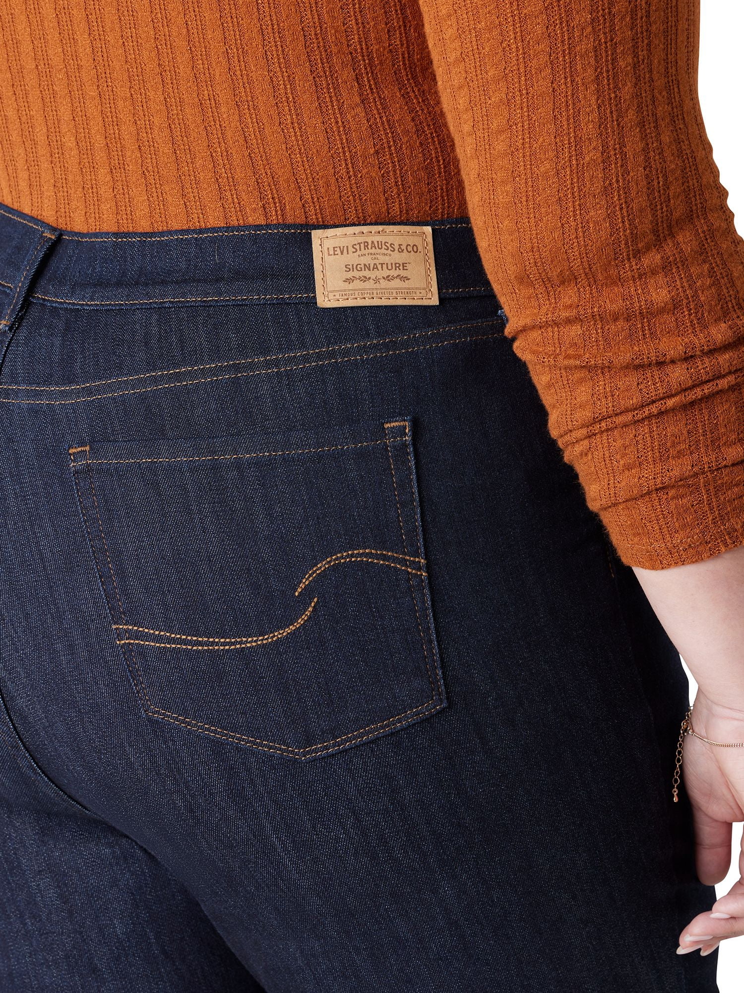 Levi Strauss Signature Women's and Women's Plus High Rise Bootcut Jeans