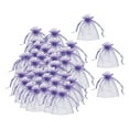 thumbnail image 2 of Bolsas de malla para cubrir árboles frutales, 100 unidades, para plantas, verduras y frutas, para jardín 10cmx12cm Púrpura, 2 of 6