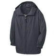 thumbnail image 5 of Sport-Tek Men's Stylish Drawcord Hooded Raglan Jacket, 5 of 6