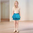 thumbnail image 2 of TOOYOU Girls Dresses Mesh Sequin Skirt Short Skirt For Stage Performance Toddler Girls Party Sundress ,Blue, 2 of 4