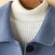 thumbnail image 5 of Chaquetas y abrigos casuales sin capucha de manga larga para mujer, cárdigan de cuello vuelto de manga larga, abrigos de invierno lisos, abrigos para mujer, 5 of 7