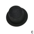 thumbnail image 4 of FurNest Snowman Hat Mini Black Top Hats DIY Decoration Chrismas New year DIY, 4 of 9