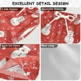 thumbnail image 2 of FORMRS Boys Swim Trunks Quick Dry Mesh Liner Boardshorts Sizes XS-XL, Red Snowman, 2 of 7