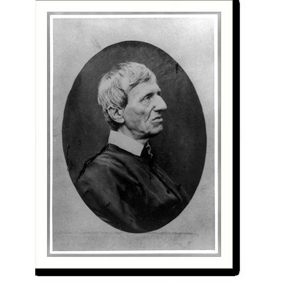 Historic Print, [Cardinal John Henry Newman, 1801-1890], 16" x 20"