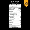 thumbnail image 5 of MariGold High Protein Coffee - Iced Purist Flavor | 22g Grass-Fed Whey Isolate Protein, 2 Shots Organic Espresso, non-GMO, 108 Calories, 1 Net Carb | 1 Lb Bag - 15 Servings, 5 of 6