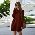 thumbnail image 6 of Womens Summer Tops Tall Women Tops Blouses Base Layer Shirts Women's Long Sleeve Tunic Not Today Solid Color T Shirt Scrub Undershirts Women Exercise Clothes Corduroy on Clearance XL, 6 of 7